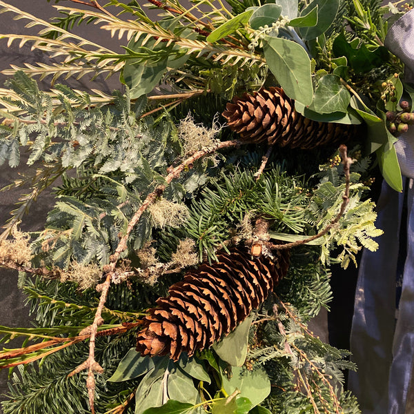 "The Natural" Door Wreath