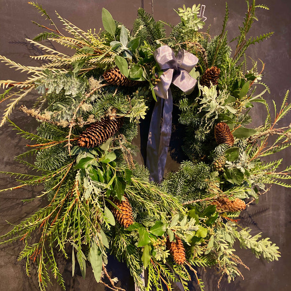 "The Natural" Door Wreath