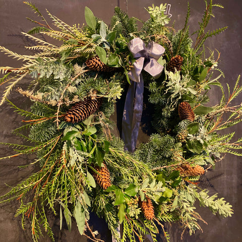 "The Natural" Door Wreath