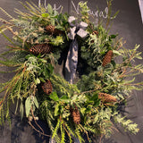 "The Natural" Door Wreath