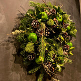 "HO HO HO! Green Giant" Door Wreath