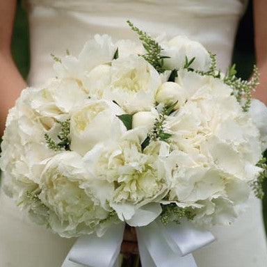 Classic Peony Bridal Bouquet